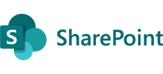 sharepoint logo text